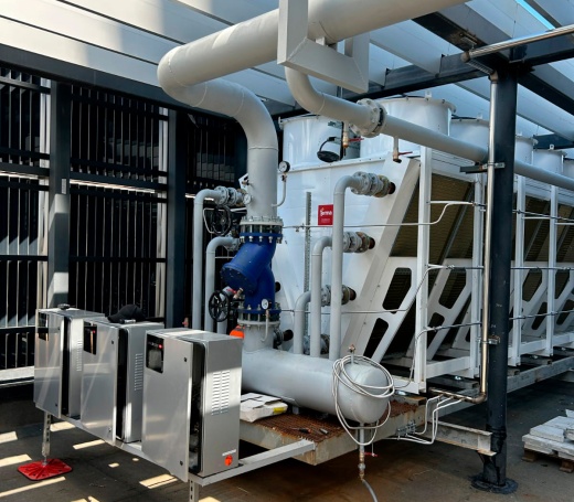 Адиабатическая система охлаждения воздуха