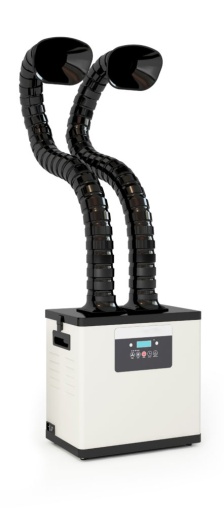 Малогабаритный фильтр паячного дыма с двумя вытяжными устройством «PA-300TD»