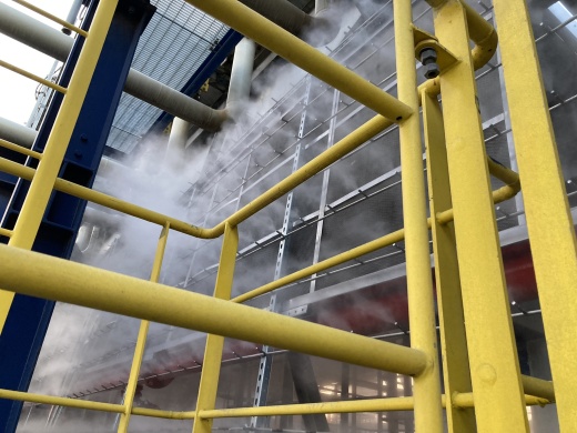 Адиабатическая система охлаждения воздуха