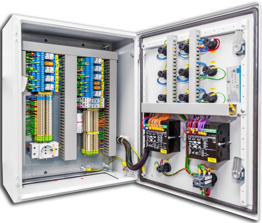 Шкаф управления противопожарными клапанами